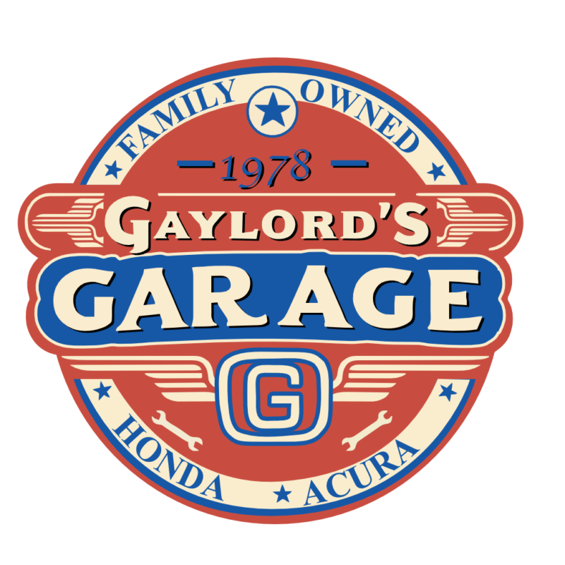 Gaylord's Garage Family Owned Honda and Acura Maintenance and Repair since 1978